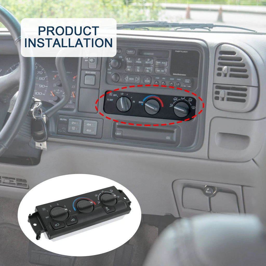 Climate Control Module for Chevy Silverado 1500/2500 (1999-2002)
