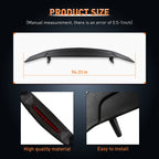 Matte Black Wing Spoiler for Dodge Dart (2013-2016)