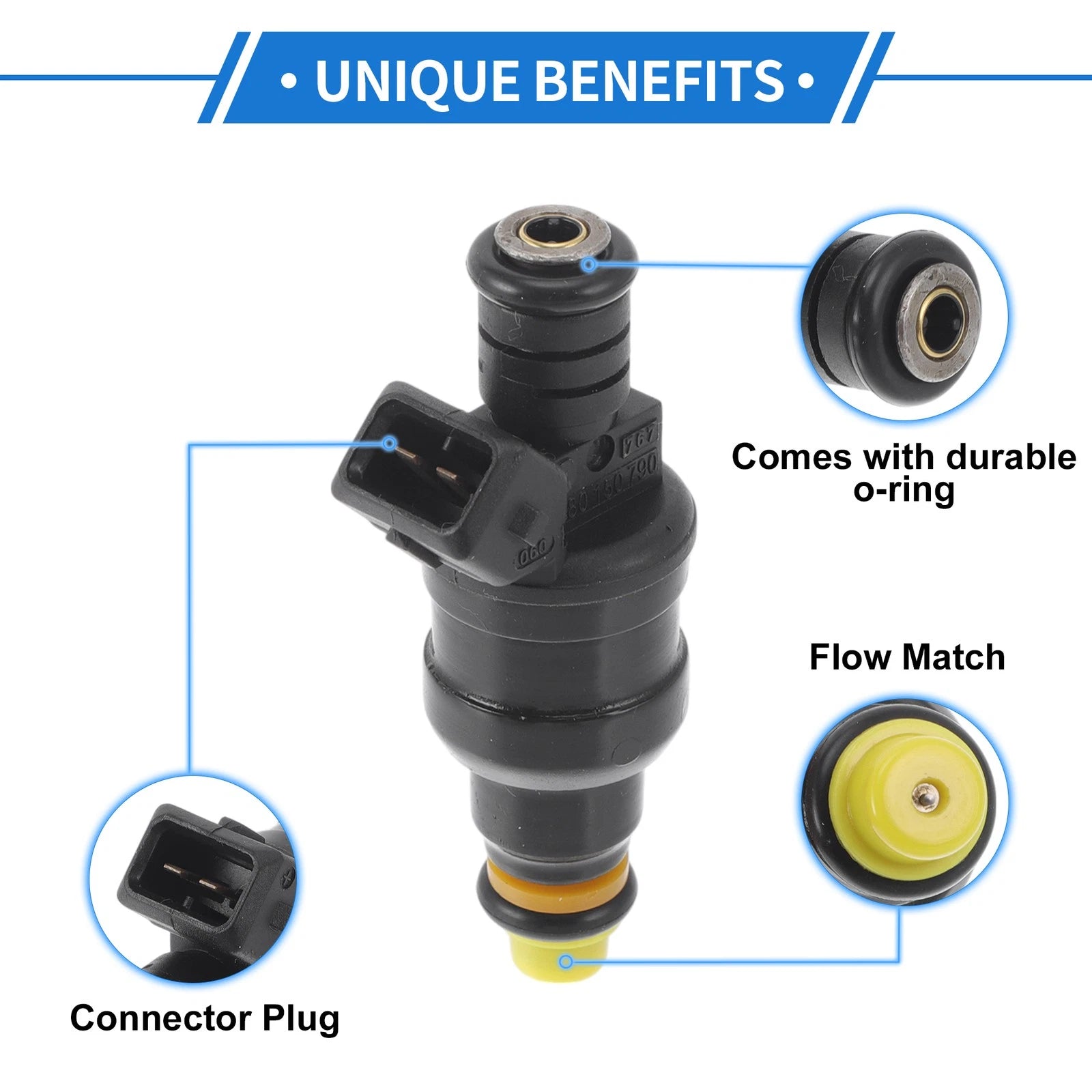 1 Pc Fuel Injector No.0280150790 for Toyota Lexcen (1990–1998)