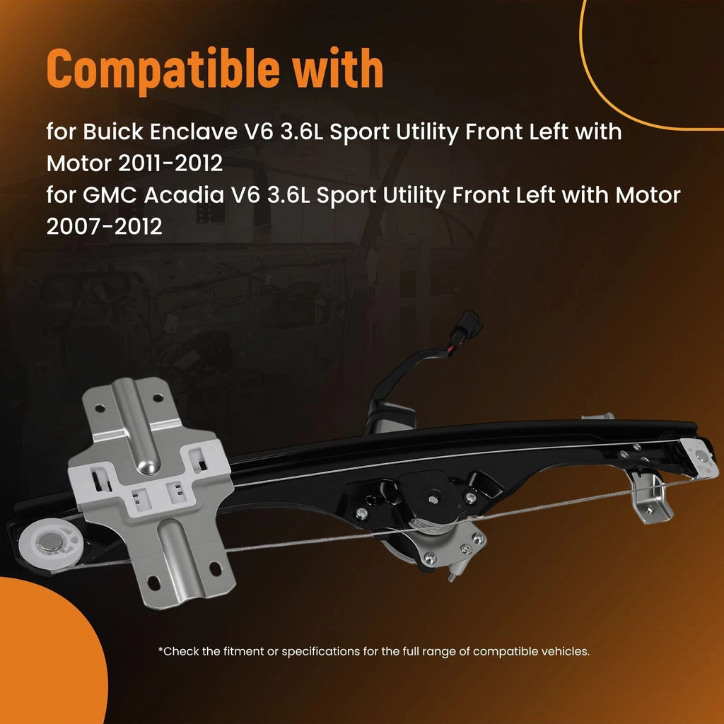 Front Left Electric Window Lifter for Saturn Outlook (2007–2010) 748921