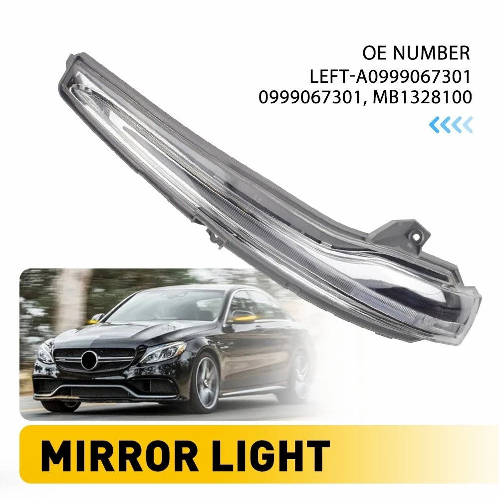 Left Mirror Turn Signal Light for Mercedes Benz W205 W213 W222 (2015–2023)