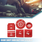 8pcs Gear Shift Box Button Sticker for Volkswagen Atlas (2018–2023)