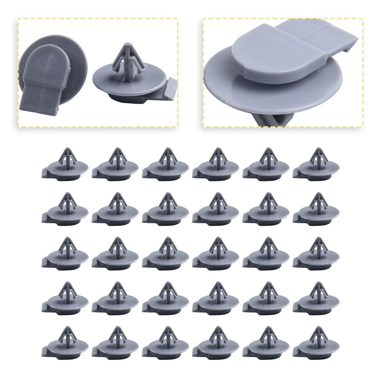 Set of 4 Wheel Arch Trim Clips for Mini Cooper (2002–2008) 0713275782