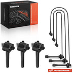 Ignition Coils & Spark Plug Wires for Toyota Camry Sienna Lexus (2012–2018)