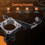 Front LH Steering Knuckle for Lexus GX460, Toyota 4Runner (2003–2015) 698043 Steel