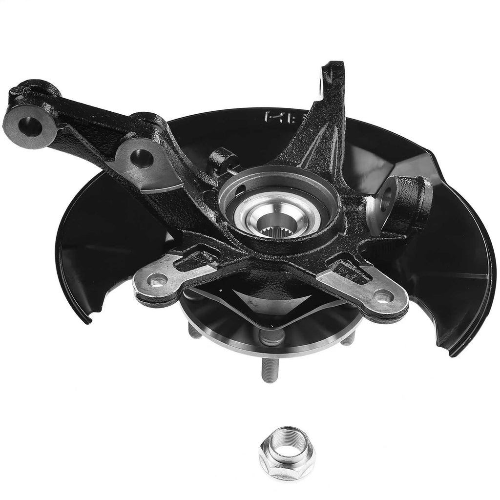 Front Steering Knuckle & Hub Bearing Pair for Honda Civic (2006-2011)