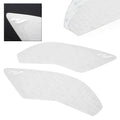 White Gas Tank Traction Side Pad Knee Grip Decal for Yamaha YZF-R1 (2015-2017)