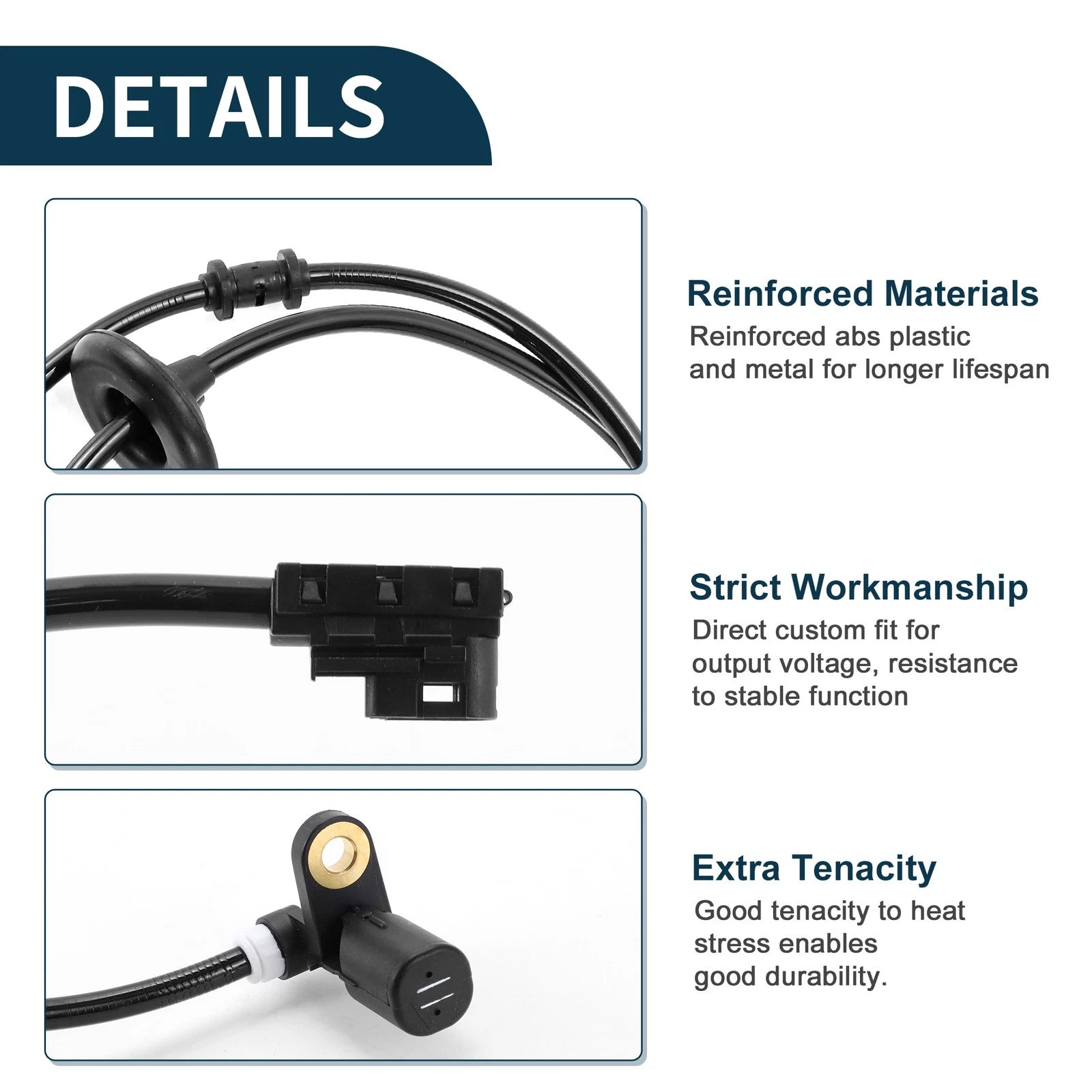 ABS Wheel Speed Sensor No.2025402817 for Mercedes-Benz C280 (1997–2005)