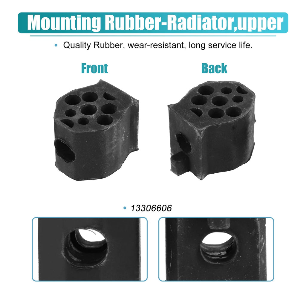 2pcs Upper Rubber Cushion Bushing for Chevrolet Cruze (2014–2018) No. 13306606
