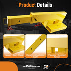 Heavy Duty Telescopic Forklift Boom Attachment for Forklifts (31-79")