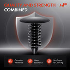 50Pcs 8mm Nylon Fender & Bumper Shield Retainers for Ford GMC