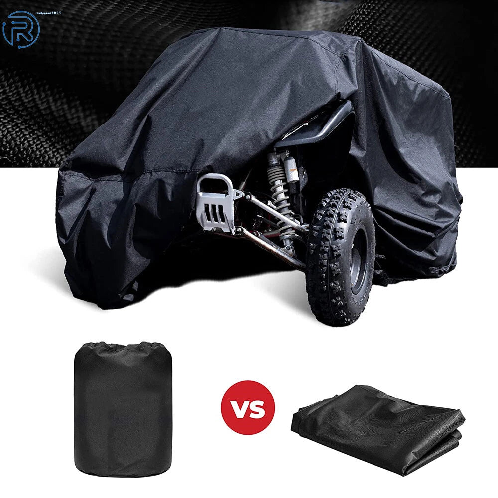 Heavy Duty 600D Marine Grade Fabric Quad Cover for Kawasaki ATV