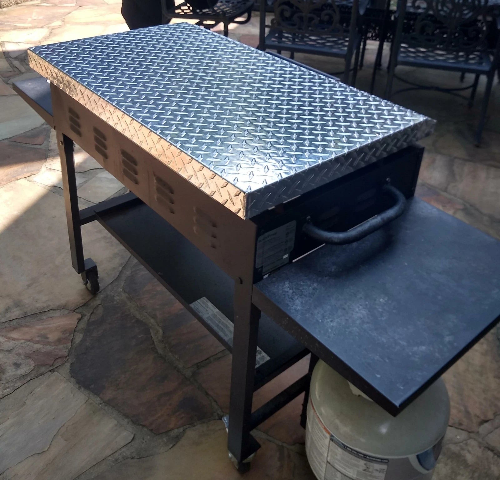 36 Inch Aluminum BBQ Hood for Blackstone Griddle