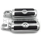 Chrome Gear Skull Footpeg for Harley Breakout FXBR/FXBRS (2018–2019)