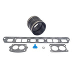 Exhaust Manifold Kit with Bellow Gasket & Drain Plug for Mercruiser 3.0LX/3.0L