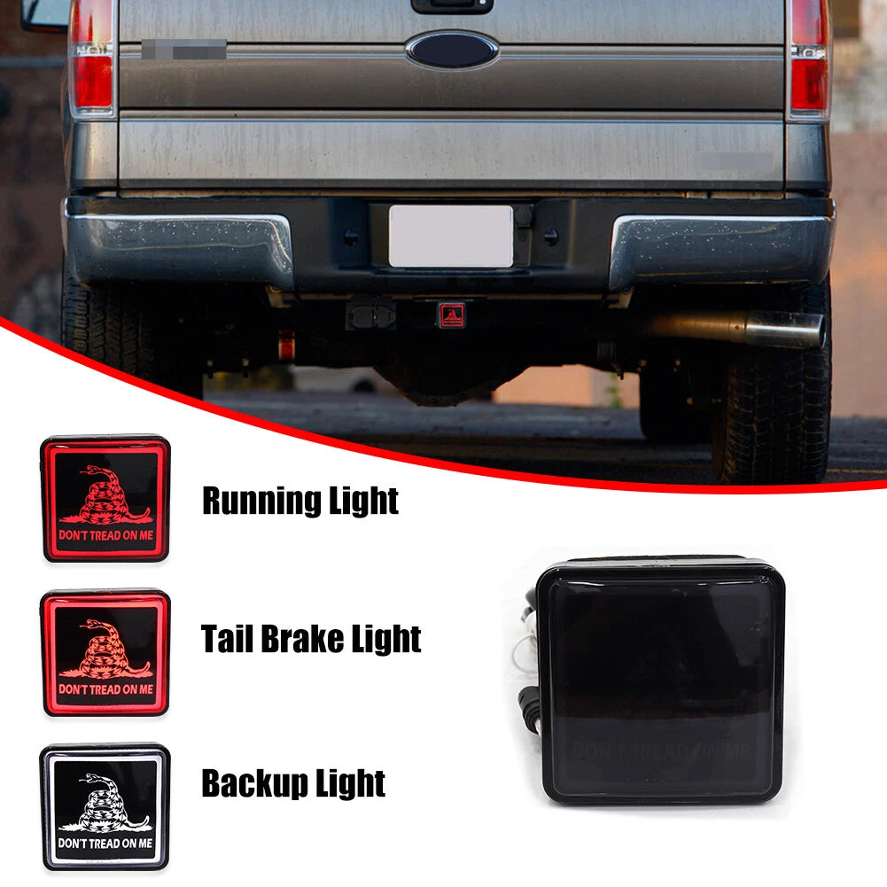 LED Brake DRL Trailer Hitch Light for Towing & Hauling (2")
