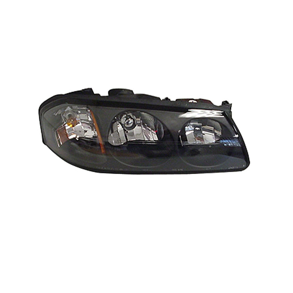 Replacement Black Passenger Side Head Light Assembly For 2000-2004 Chevy Impala