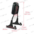 Flame Detachable Backrest Sissy Bar for Softail FLST FXST