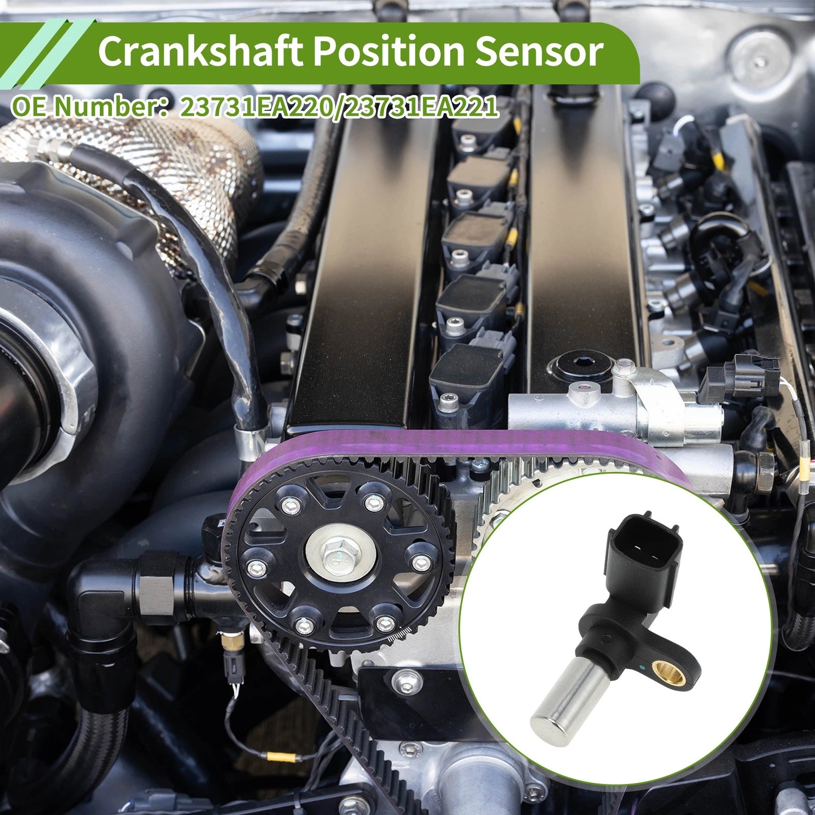 Crankshaft Position Sensor for Nissan Altima 2.4 (1993–1997) No. 237314E810