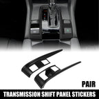 1 Pair Gear Boots Trims for Honda Civic (2016–2021) Black