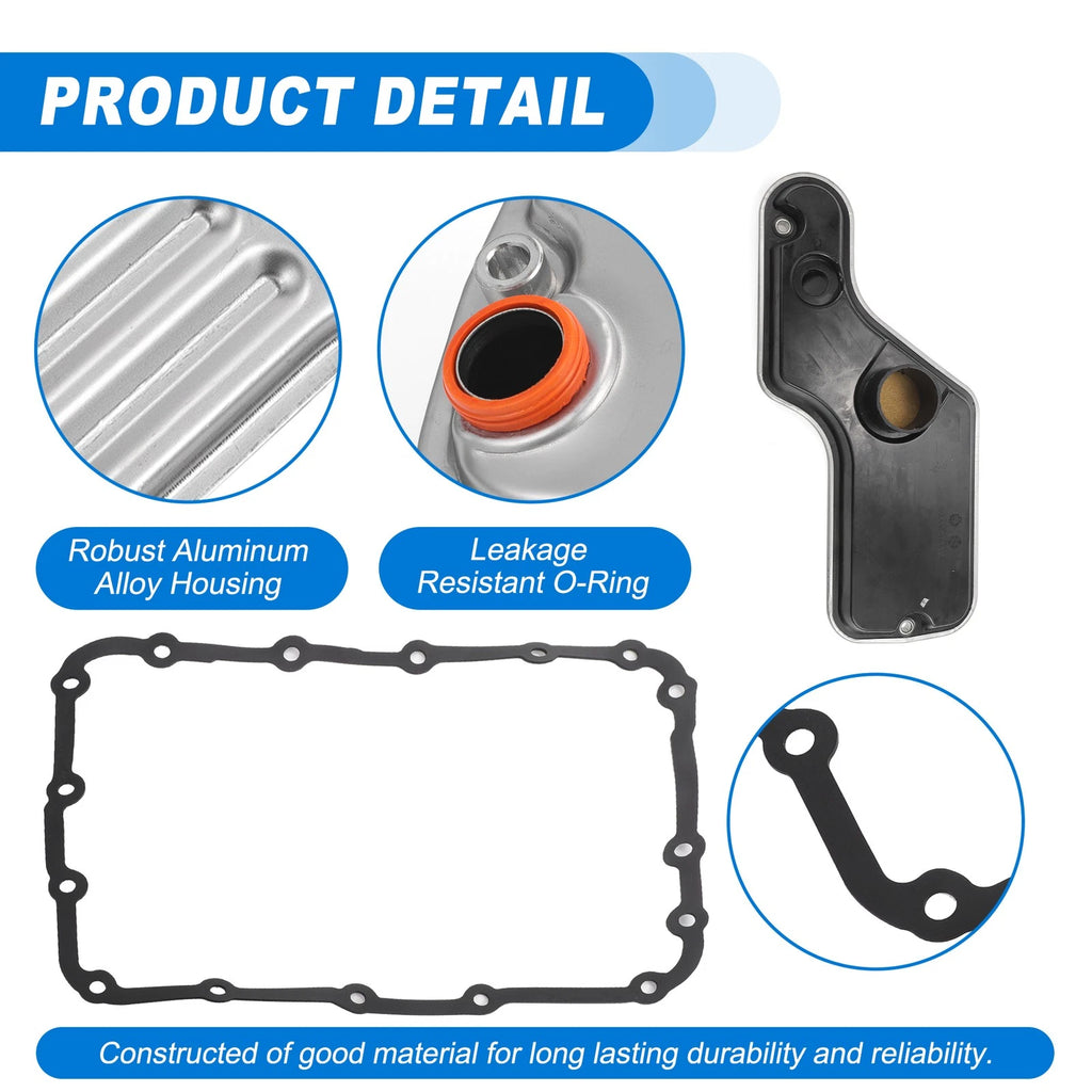 5R55N Transmission Filter Oil Pan Gasket Kit for Ford (No. 3W4Z7A098AA)