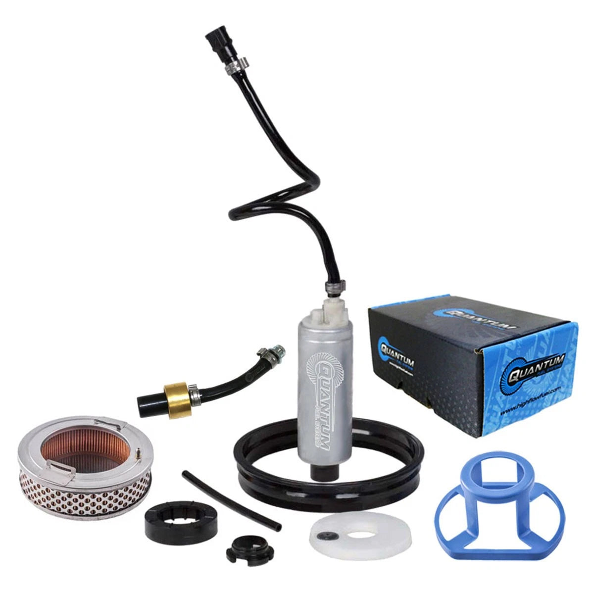 Intank EFI Fuel Pump + Regulator + Filter + Install Kit for Polaris MSX 140 (2003–2004)