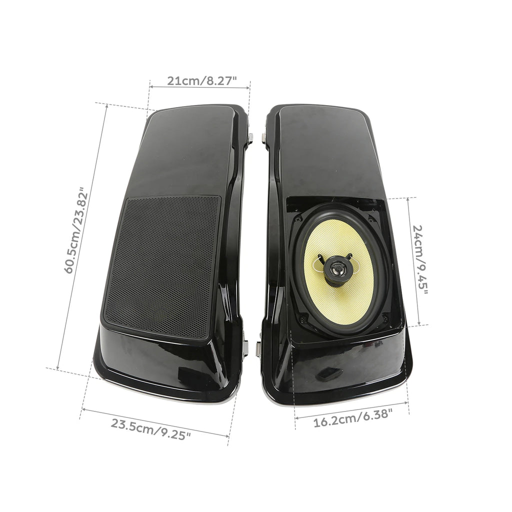 6" x 9" Saddlebags Lid & Speaker for Harley Touring Street Glide Road King (1994–2013)