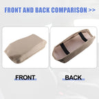 Car Center Console Armrest Cover for Honda Civic (2012-2015) Faux Leather Beige