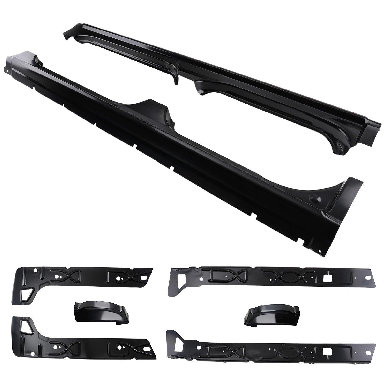 Outer Inner Rocker Cab Corner Set for Chevy Silverado Sierra (1999–2007) 0856-110
