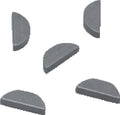 5 Pack Woodruff Key .094in x .500in x .491in for S&S Cycle