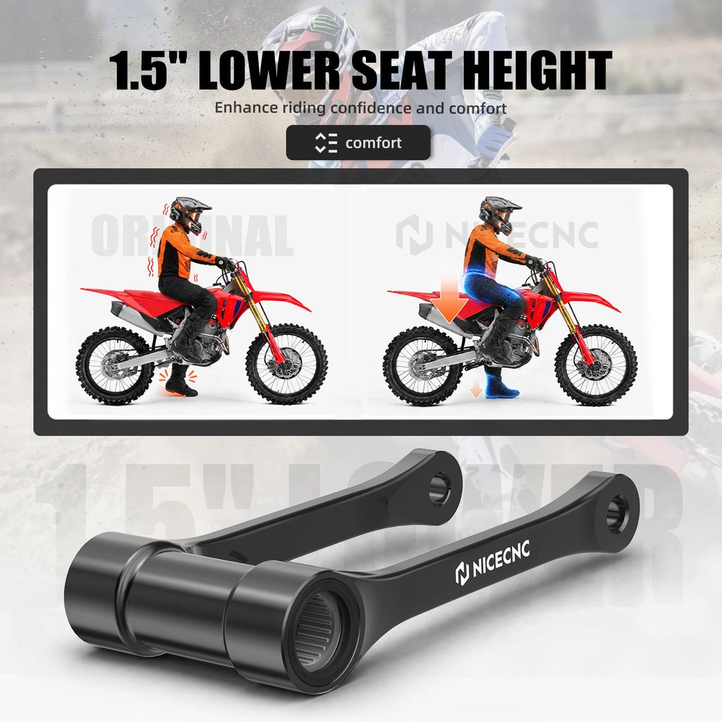 1.5" Lowering Link for Honda CRF250R CRF450R CRF250RX CRF250RWE (2025-2026)
