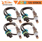 Set of 4 Oxygen Sensors for Chevy Express 1500 2500 3500 (1996–2021)