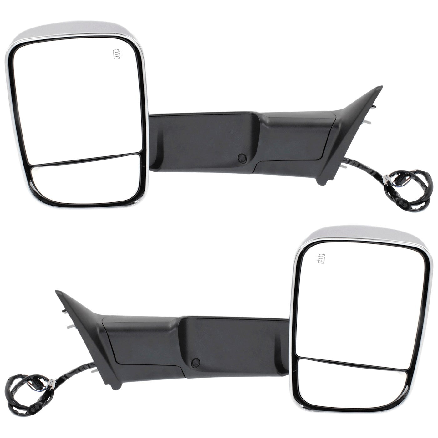 Set of 2 Heated Towing Mirrors for 2500