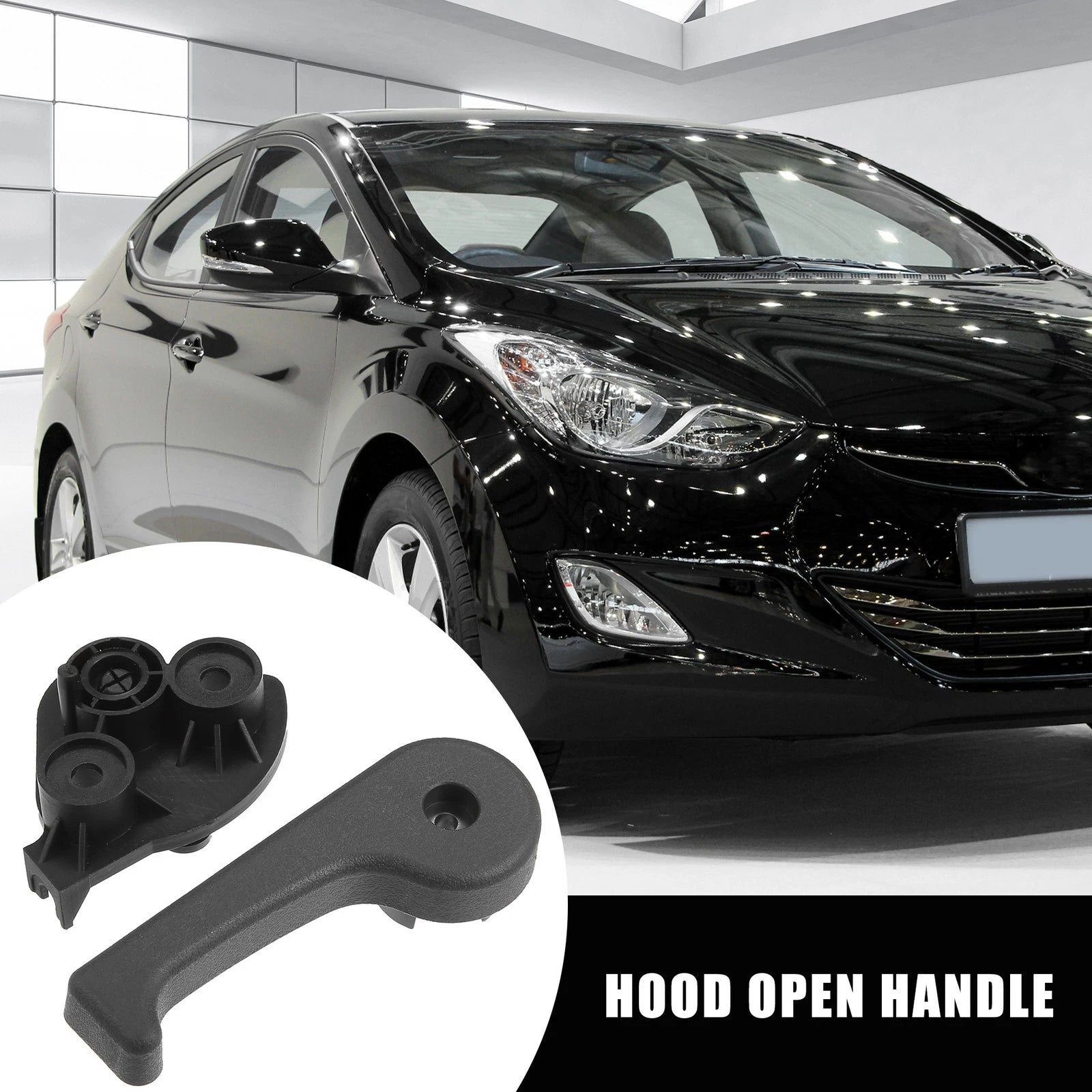 Set of 1 Front Bonnet Hood Open Handle for Kia Forte (2010–2020) 81180-2H000