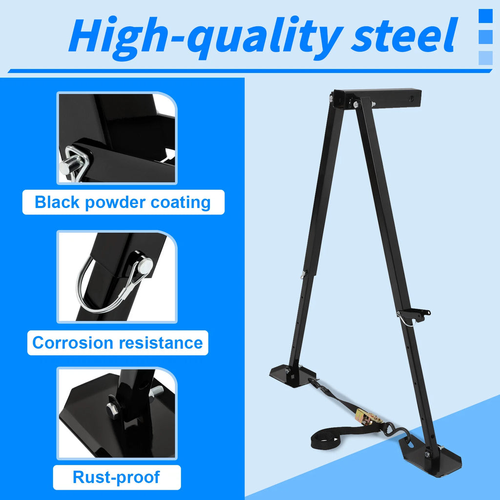 Hitch Mount Stabilizer for RV with 2" Receiver (Motorhomes, Trailers)