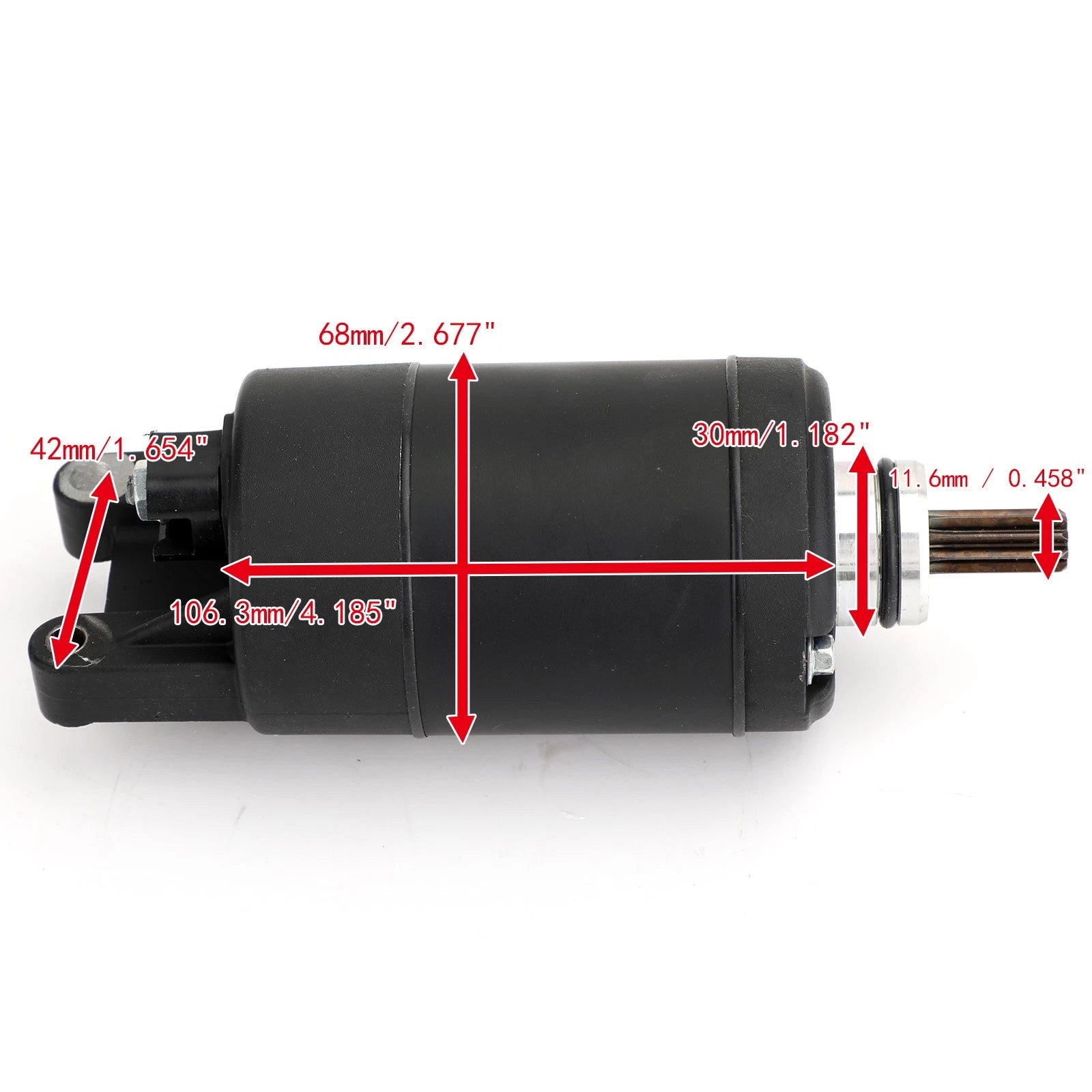 Starter 9-Spline for Honda VT1300 C Stateline Sabre Interstate Fury (2010–2017)