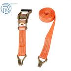 20 Pack Ratchet Tie Down Straps J Hooks for Heavy Duty Use (4000 LBS)