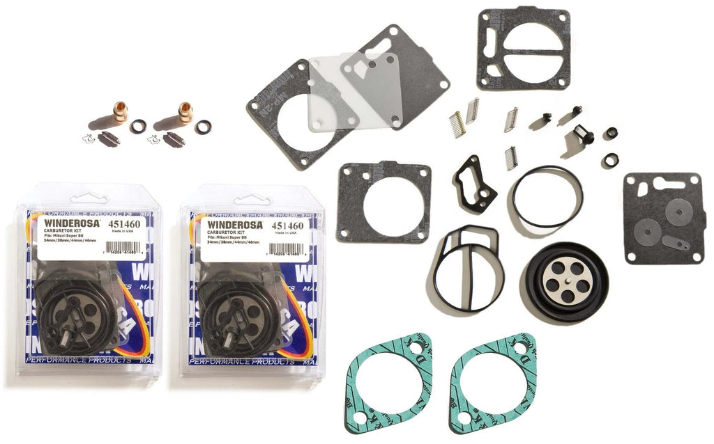 Carburetor Rebuild Kit for Sea Doo GTX (1996–1997) - Base Gasket & Needle Seat