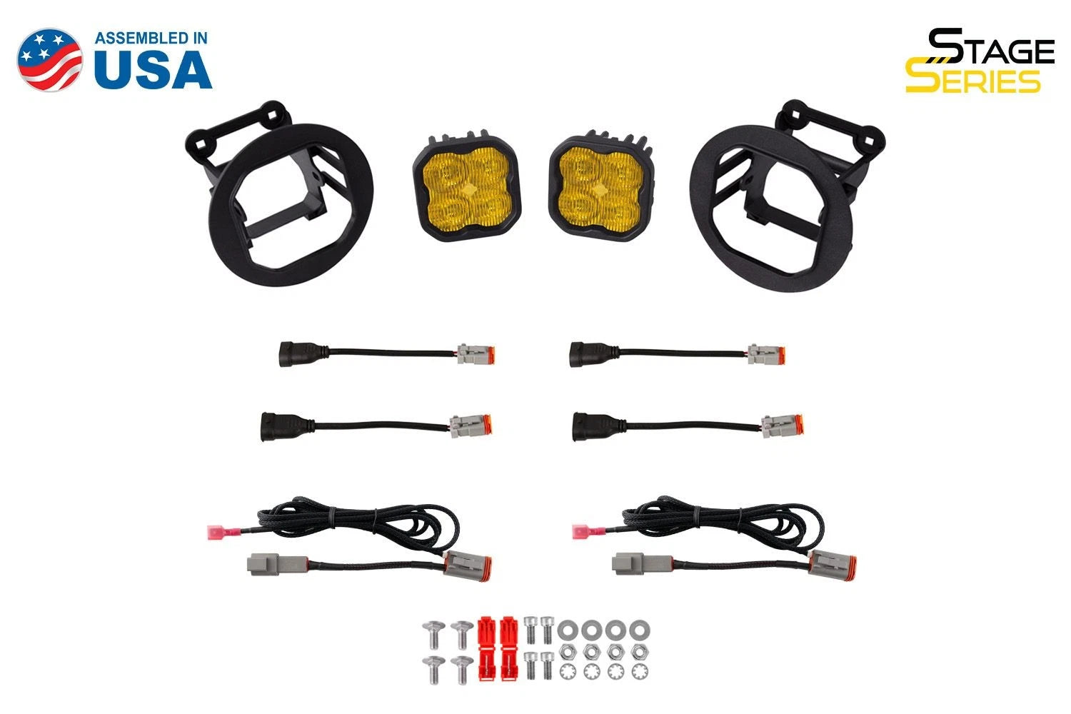 LED Fog Light Kit Max Amber Left Right for Subaru Outback (2013–2019)