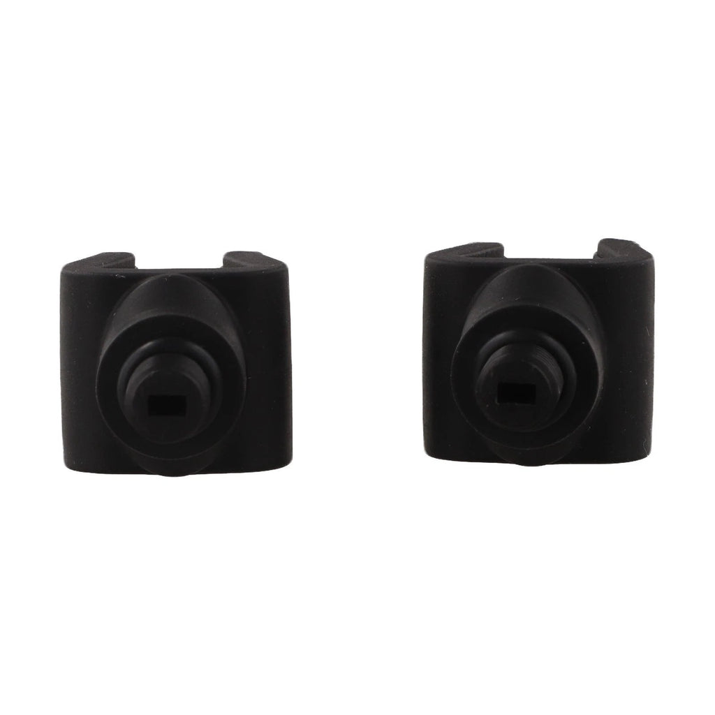 2X Non-Slip Carp Fishing Rod Rest Head with 38 Thread for Rod Holders