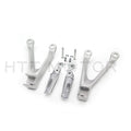 Silver Rear Passenger Footrest Foot Peg Bracket for Honda CBR1000RR (2008–2014)