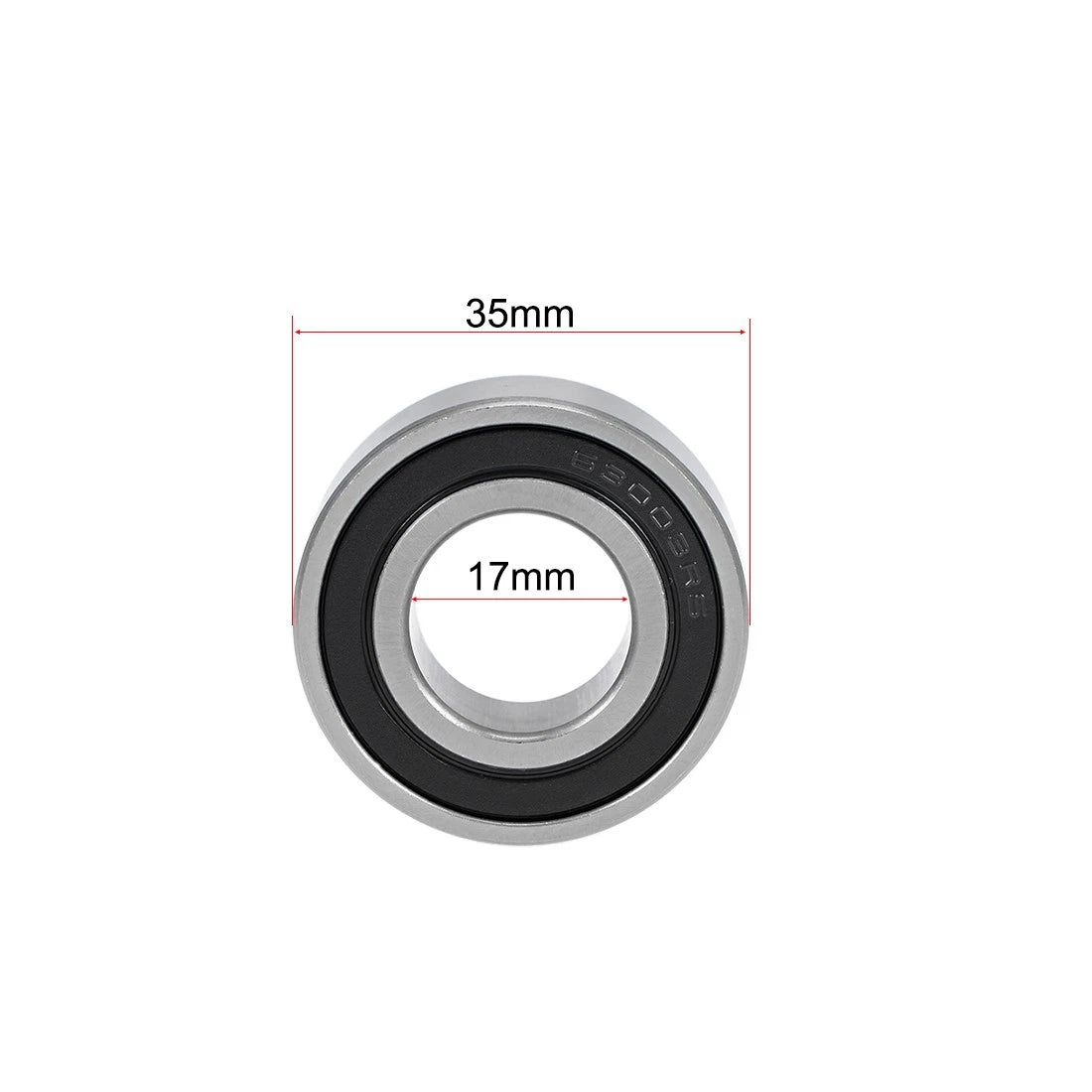 Set of 5 Ball Bearings 17x35x14mm Double Sealed Chrome Steel for Various Models