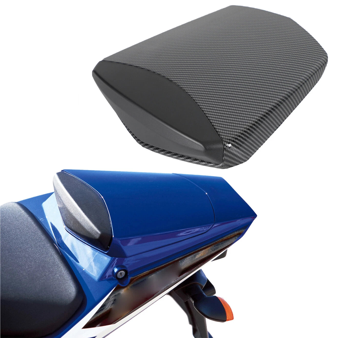 Rear Seat Cover Cowl Fairing for Yamaha YZF R6 R6S (2003–2009) Carbon