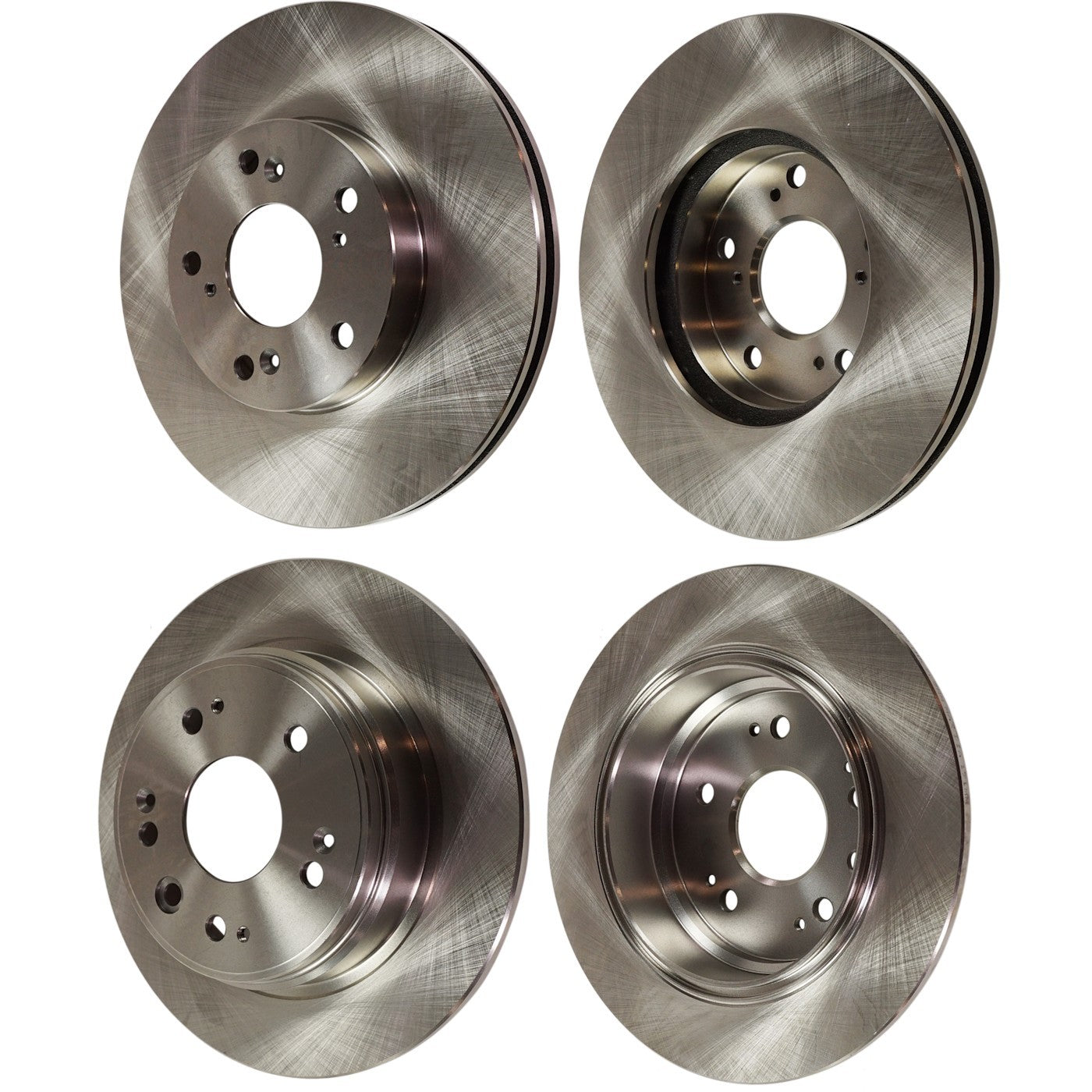 Front and Rear Disc Brake Rotors for Honda CR-V (2002–2004)