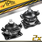 2X Front & Rear Engine Motor Mount for Acura TSX (2004–2008) Honda Accord