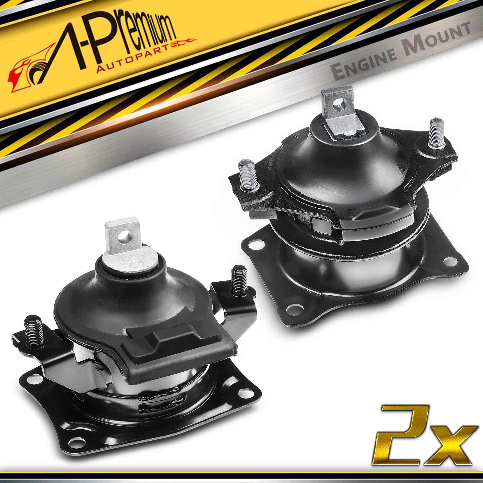 2X Front & Rear Engine Motor Mount for Acura TSX (2004–2008) Honda Accord
