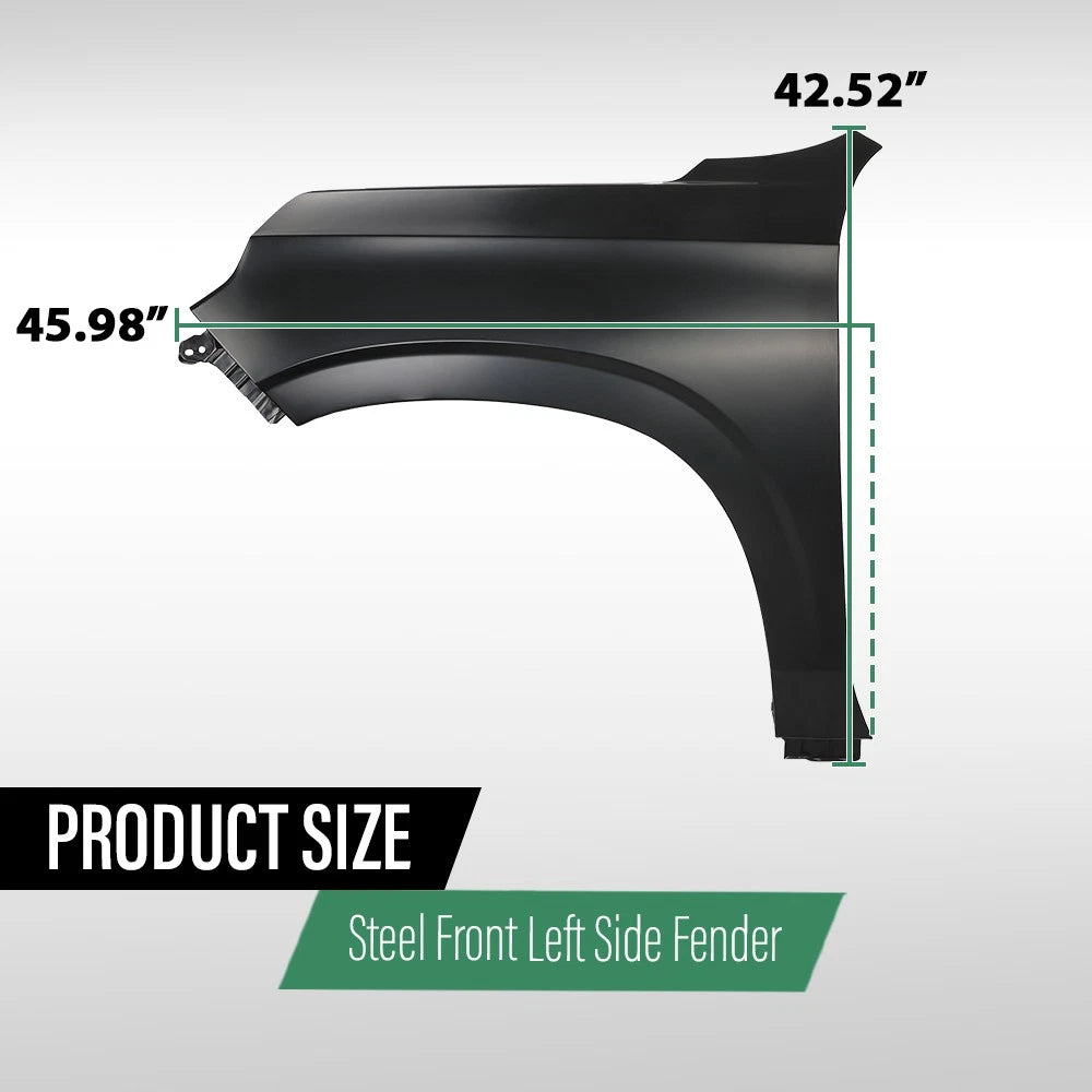 Front Fender Driver Side for Chevrolet Suburban Tahoe (2021–2026)