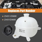 Engine Coolant Reservoir Tank for Hyundai Tucson (2016–2021) 25431D3600
