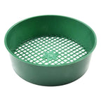 Set of 2 Plastic Mesh Garden Sieves for Compost, Stone, Soil Tool