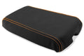 Leather Console Lid Armrest Cover for Chevrolet Camaro (1982–1992) Orange Stitch